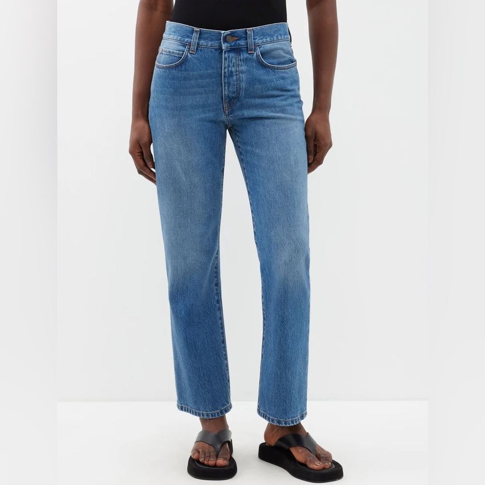Sold NWT The Row Goldin Jeans, size 4 - Picture 1 of 14